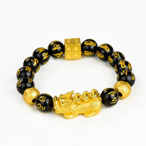 Ingots Pixiu Gamble Bracelet - FengshuiGallary