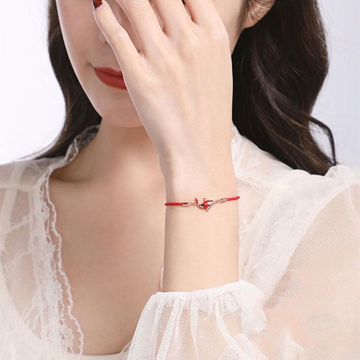 Koi Fish Red String Bracelet - FengshuiGallary