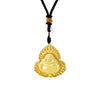 Laughing Buddha Pendant-28K Gold Plated - FengshuiGallary