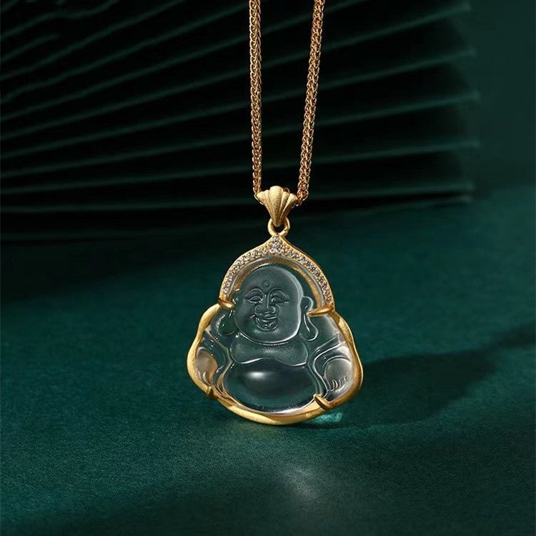Buy Rare Buddha Necklace. Swarovski Crystal Necklace. Buddha Jewelry. Zen  Jewelry. Online in India - Etsy