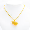 Lucky Gold Calabash Pendant Necklace - FengshuiGallary