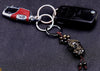 Lucky Gold Obsidian Pixiu Protection Auto Key Chain Pendant - FengshuiGallary