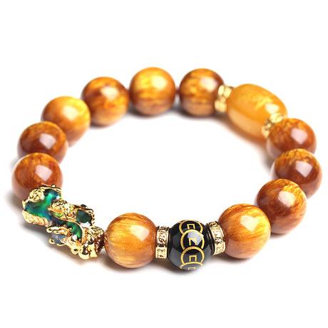 Mantra Pixiu Tiger's Eye Lucky Bracelet - FengshuiGallary