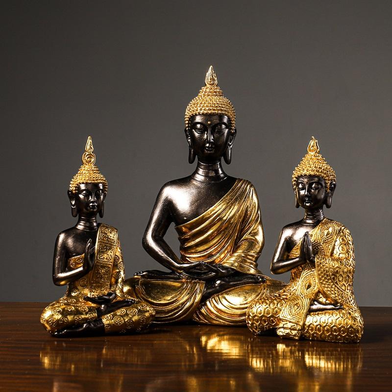 Meditating Thai Buddha Statue - FengshuiGallary