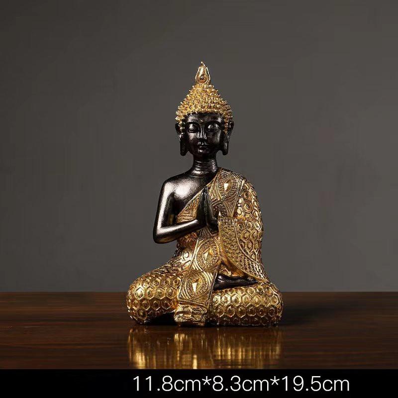 Meditative Thai Buddha Statue - FengshuiGallary