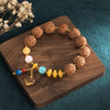 Natural Amber Walnut Beads Lucky Bracelet - FengshuiGallary