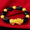 Natural Black Agate Fortune Bracelet - FengshuiGallary