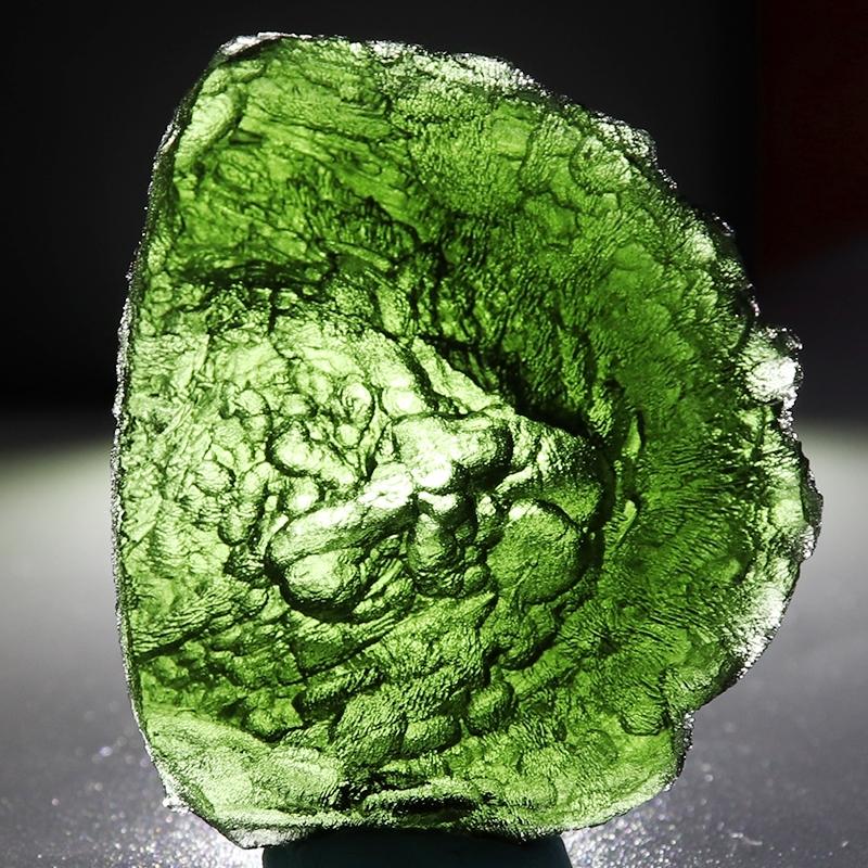Natural Czech Moldavite Stone Lucky Pendant - FengshuiGallary