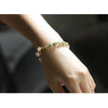 Natural Emerald Strawberry Crystal Knot Lucky Bracelet - FengshuiGallary