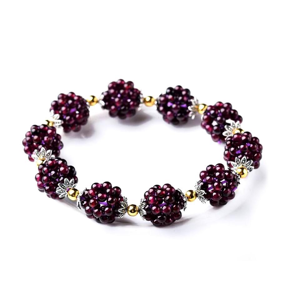 Natural Garnet Healing Bracelet - FengshuiGallary