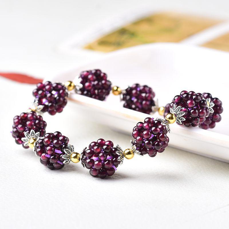 Natural Garnet Healing Bracelet - FengshuiGallary