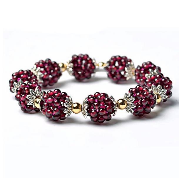 Natural Garnet Healing Bracelet - FengshuiGallary