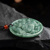 Natural Jade Qilin Pendant-Kylin Klin - FengshuiGallary