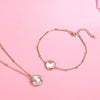 Natural Pearl Moon Star Pendant Necklace - FengshuiGallary