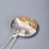 Natural Pearl Sun And Sea 925 Silver Lucky Pendant Necklace - FengshuiGallary