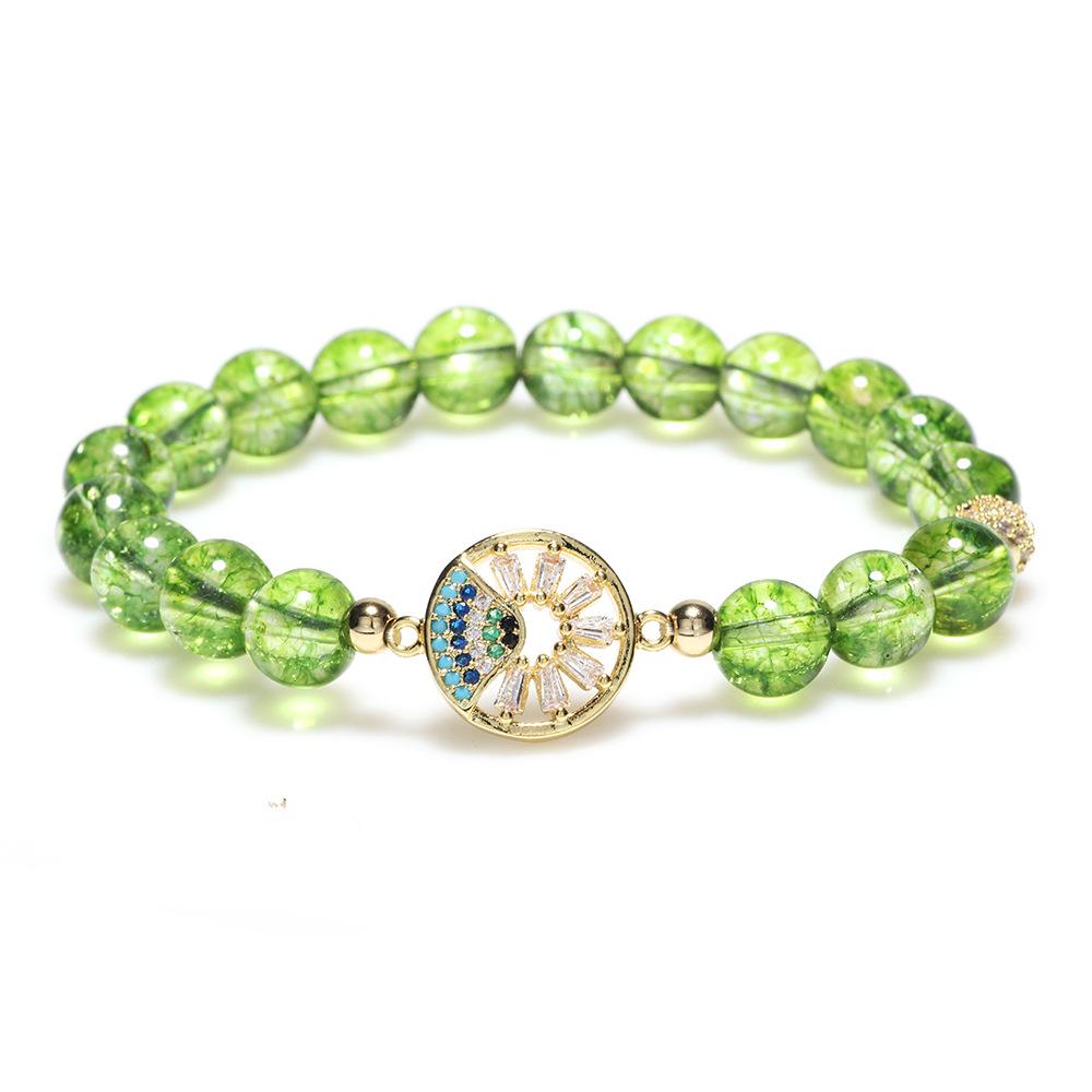 Natural Peridot Healing Bracelet - FengshuiGallary