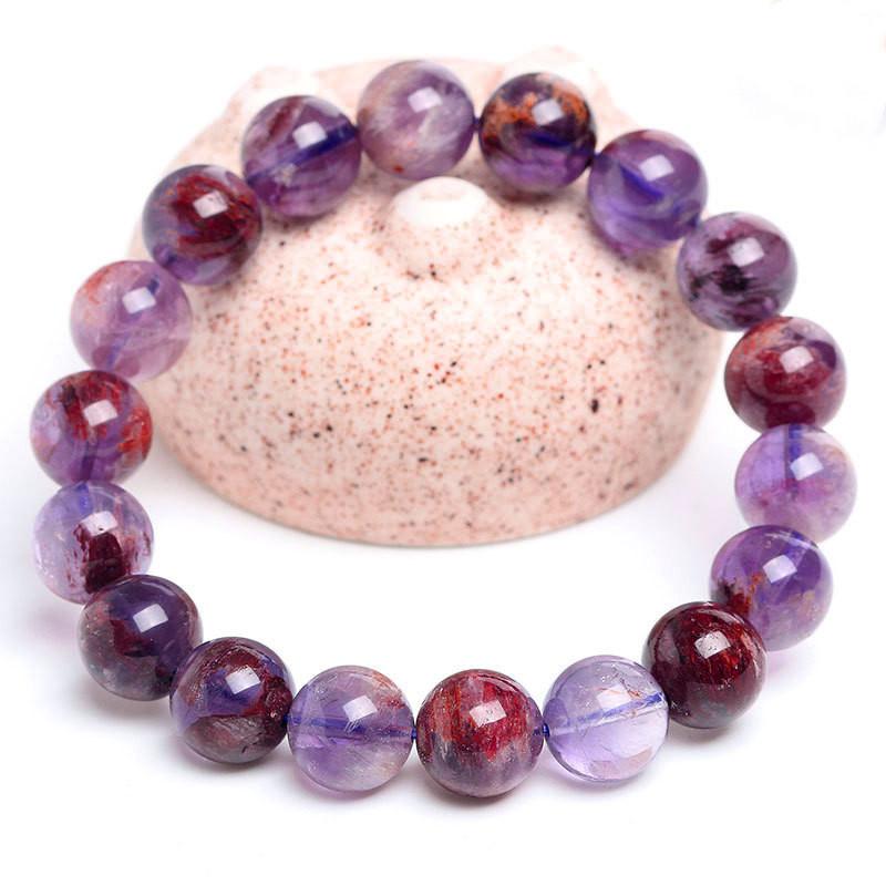 Natural Rutilated Crystal Stone Healing Bracelet - FengshuiGallary