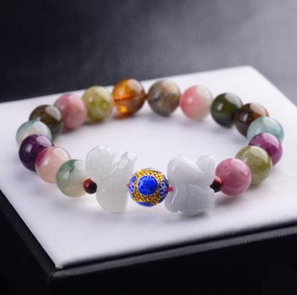 Natural Tourmaline Full Blessing Bracelet - FengshuiGallary