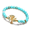 Natural Turquoise Life Of Tree Healing Bracelet - FengshuiGallary