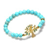 Natural Turquoise Life Of Tree Healing Bracelet - FengshuiGallary