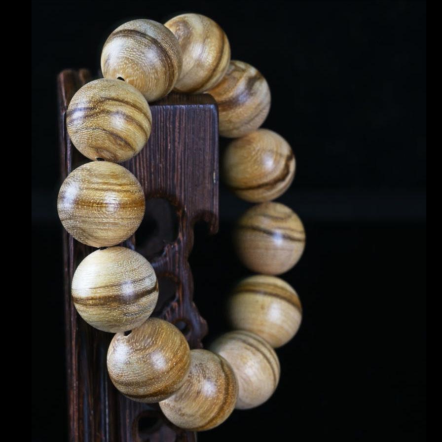 Natural Vietnam Agarwood Bead Healing Bracelet - FengshuiGallary
