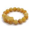 Natural Yellow Jade Pixiu Healing Bracelet - FengshuiGallary