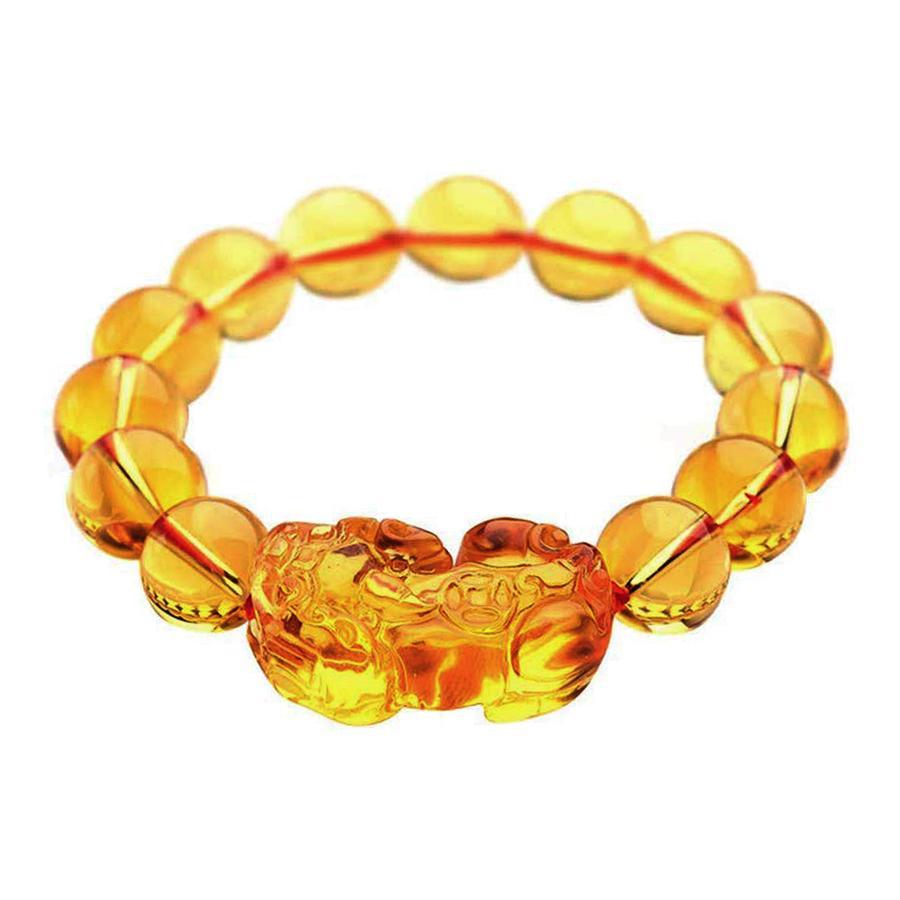 Pi Yao Citrine Wealth Bracelet - FengshuiGallary
