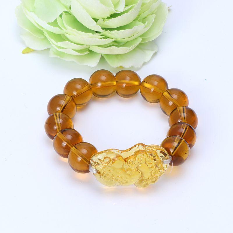 Pi Yao Citrine Wealth Bracelet - FengshuiGallary
