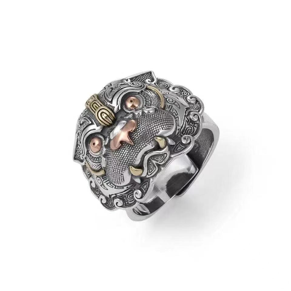 Pixiu Wealth Ring For Men - FengshuiGallary