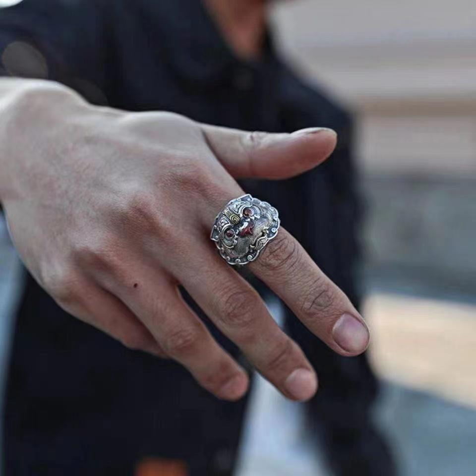 Pixiu Wealth Ring For Men - FengshuiGallary