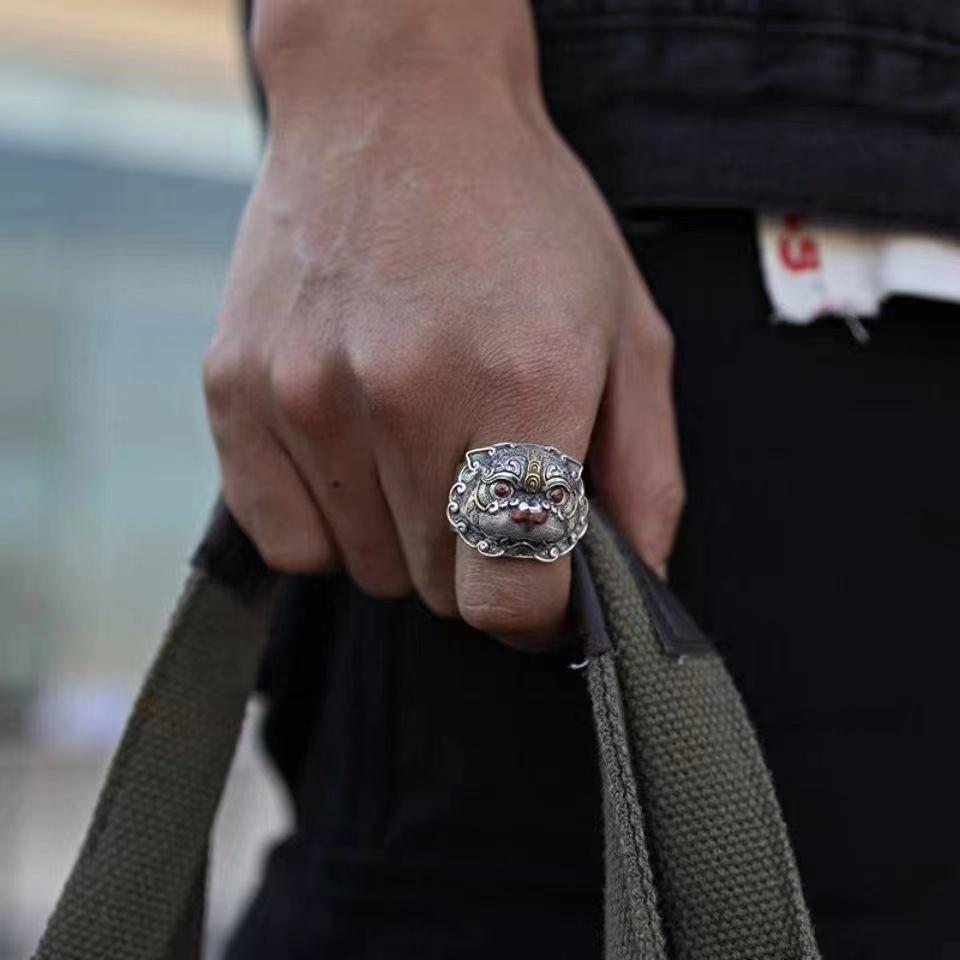 Pixiu Wealth Ring For Men - FengshuiGallary