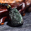 Rainbow Obsidian Feng Shui Tortoise Protection Pendant Necklace - FengshuiGallary