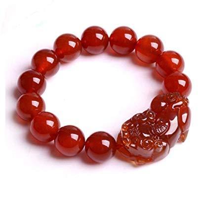 8 Mukhi Rudraksha Ganesha Bracelet with Red Agate to remove obstacles in  path, destroys evils and brings success - Engineered to Heal²