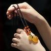 Red Agate Money Bag Fengshui Pendant - FengshuiGallary