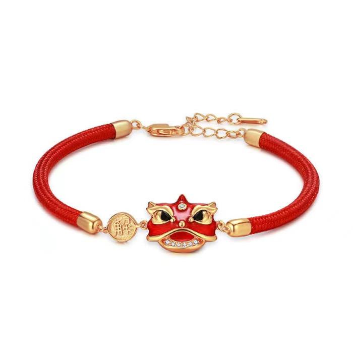 Red String Bracelet-Fengshui Lion - FengshuiGallary