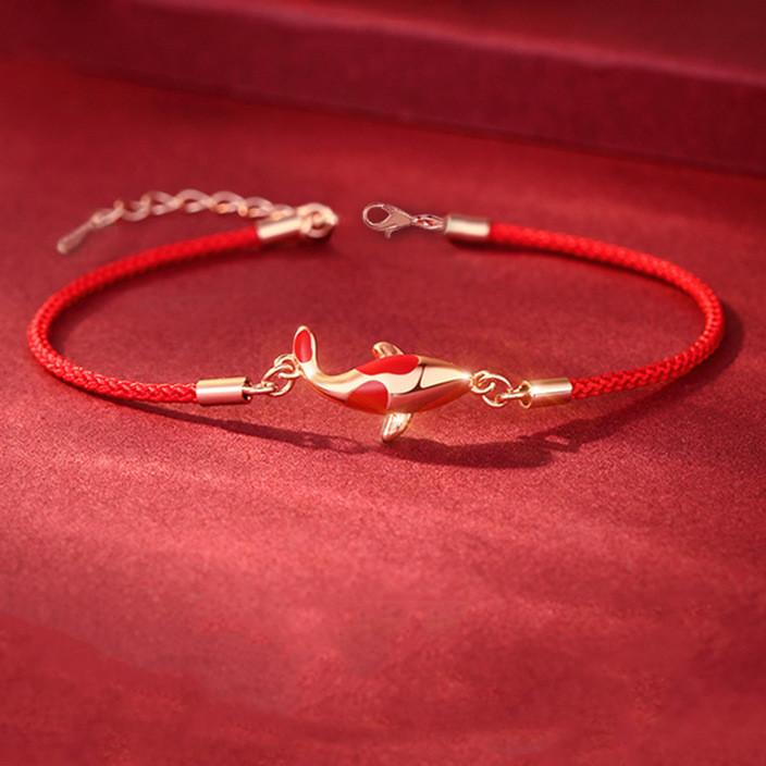 Red String Bracelet-Koi Fish - FengshuiGallary