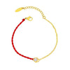 Red String Bracelet-Zirconia Crystal - FengshuiGallary
