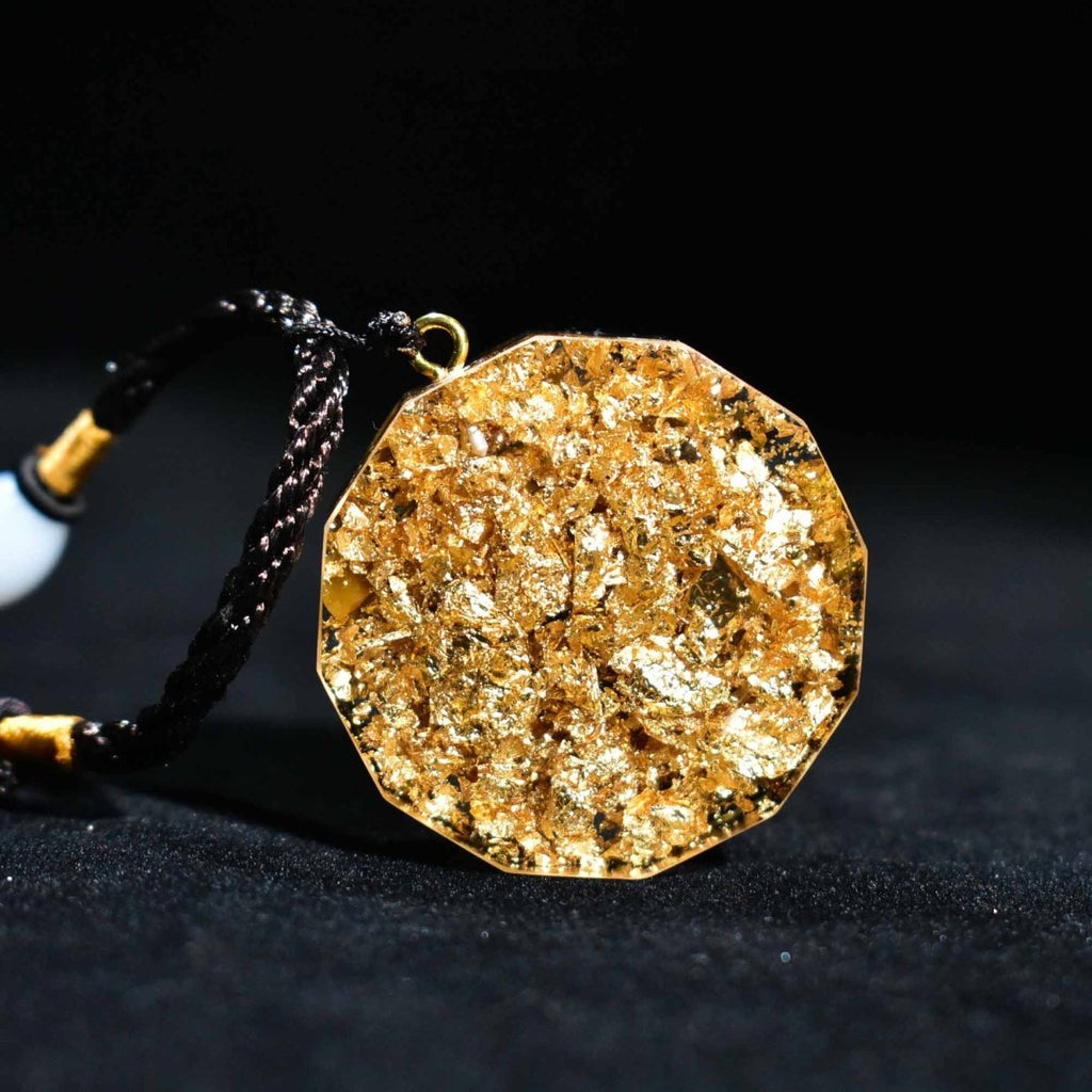 Reiki Yellow Tiger Eye Chakra Healing Energy Pendant - FengshuiGallary