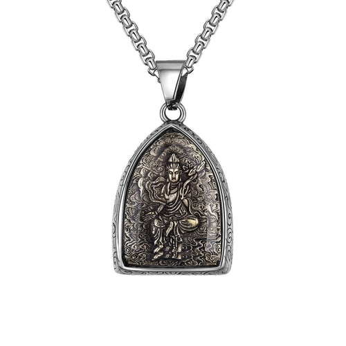 Samantabhadra Bodhha Titanium Pendant - FengshuiGallary