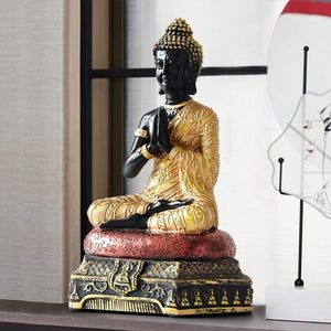 Serenity Shakyamuni Buddha Decorative Statue - FengshuiGallary