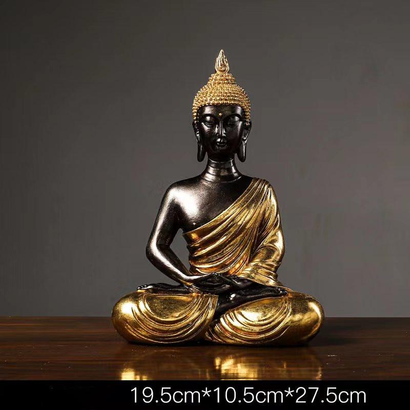 Serenity Thai Buddha Decorative Statue - FengshuiGallary