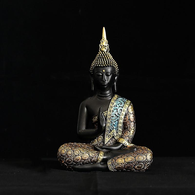 Serenity Thai Buddha Decorative Statue - FengshuiGallary