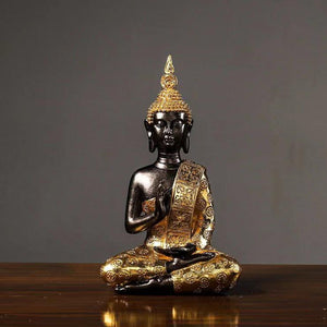 Serenity Thai Buddha Decorative Statue - FengshuiGallary
