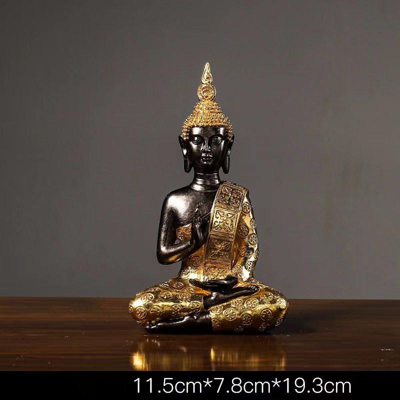 Serenity Thai Buddha Decorative Statue - FengshuiGallary