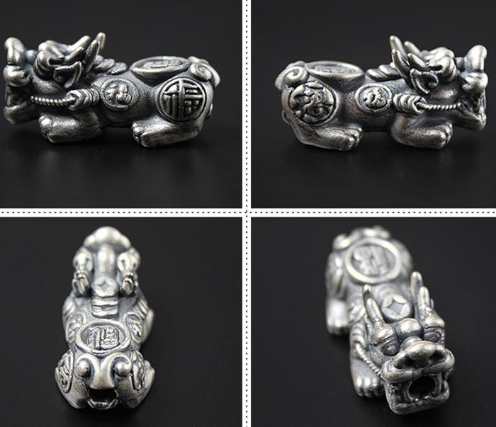 Silver Pixiu Wealth Bracelet 2021 New Year Edition - FengshuiGallary