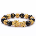 Six True Words Gold Pixiu Mantra Protection Bracelet - FengshuiGallary