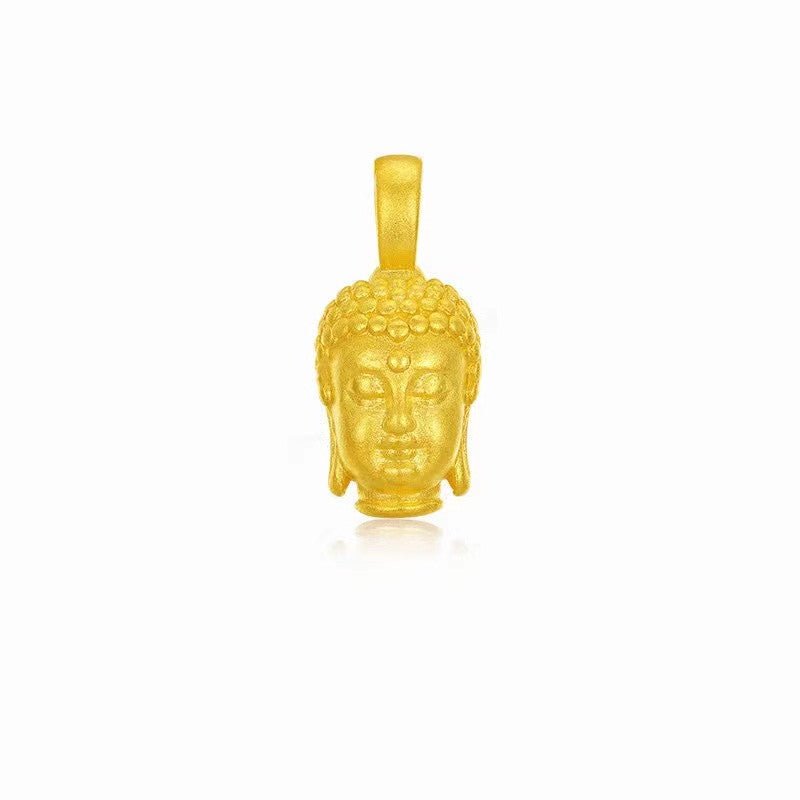 Tathagata Buddha Head Pendant Necklace - FengshuiGallary