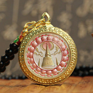 Thai Buddha Luang Phor Luang Wealth Pendant - FengshuiGallary