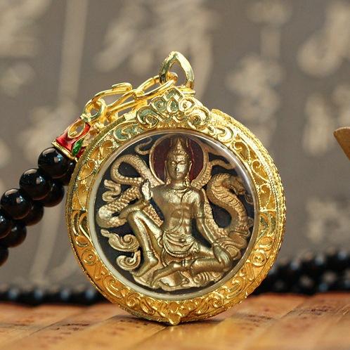 Thai Buddha Luang Phor Luang Wealth Pendant - FengshuiGallary