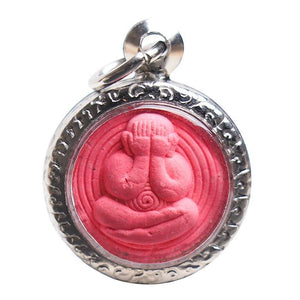 Thai Hide Face Buddha Amulet Pendent - FengshuiGallary